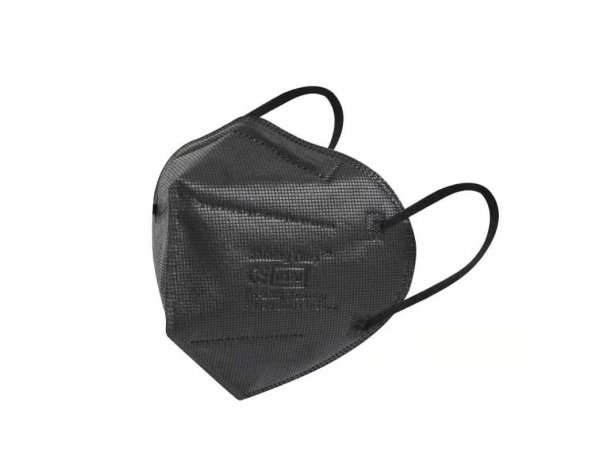 Respirátor FFP2 certifikovaný - černý 1ks