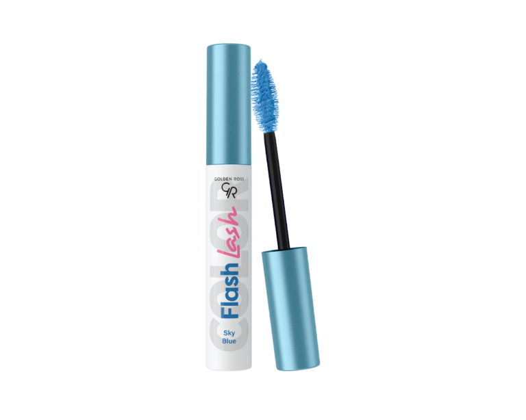 Řasenka Flash Lash Colored - Sky Blue, 9ml