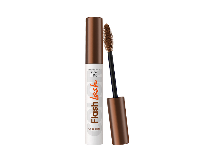 Řasenka Flash Lash Colored -  Chocolate, 9ml