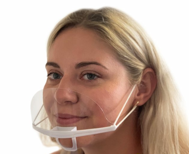 Ochranný bradový štít