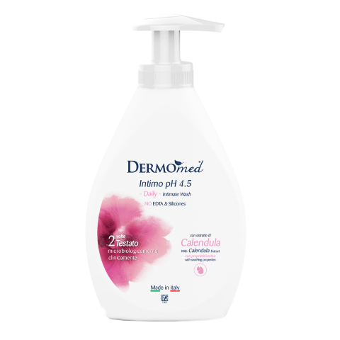 DERMOMED intimní hygiena pH 4,5 s měsíčekem lékařský, 300ml