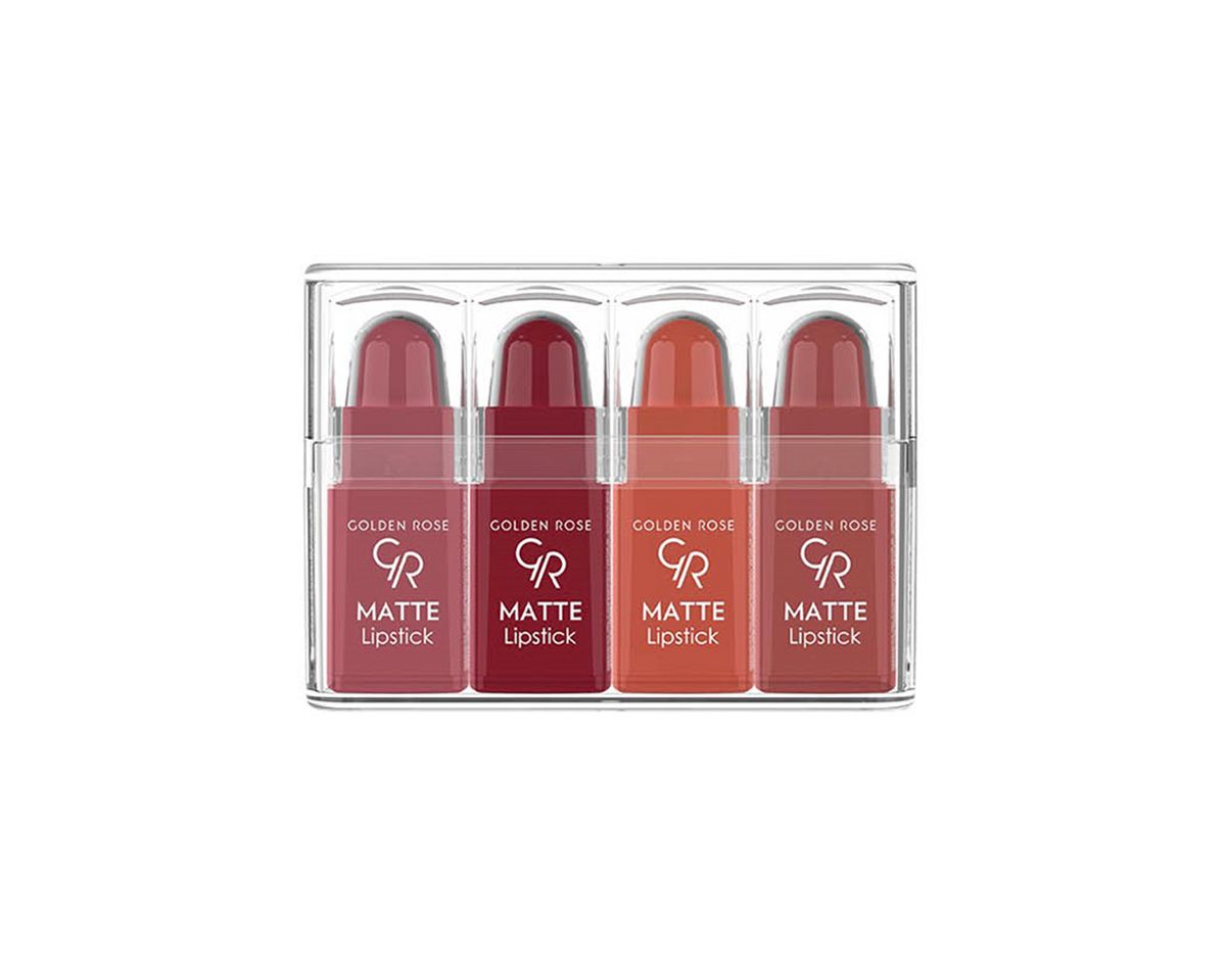 Mini Matte Lipstick - Sada 4 matných rtěnek 03