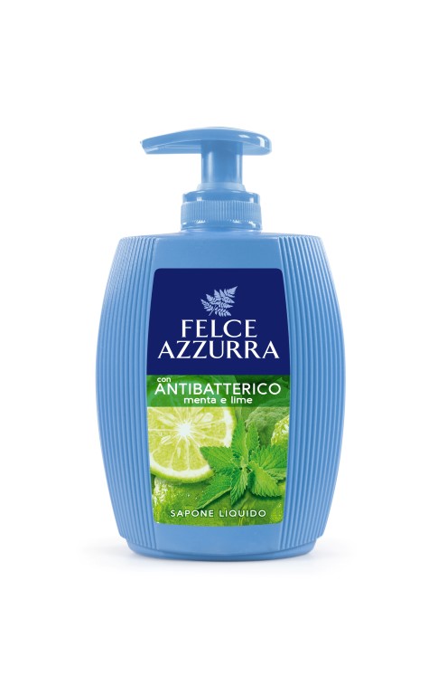 Antibakteriální tekuté mýdlo Felce Azzurra - Máta a limetka, 300ml