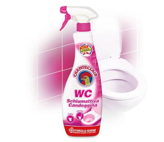 CHANTE CLAIR WC pěnový bělící čistič 625 ml