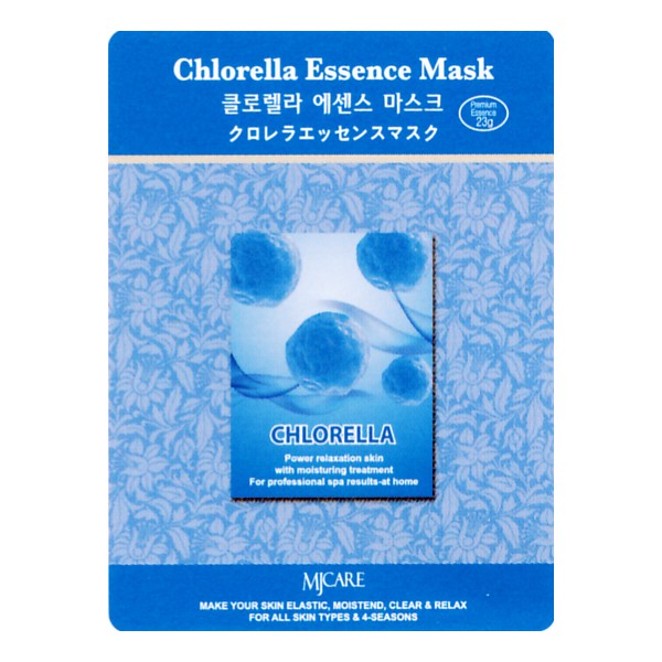 CHLORELA - MJ Care - Látková pleťová maska