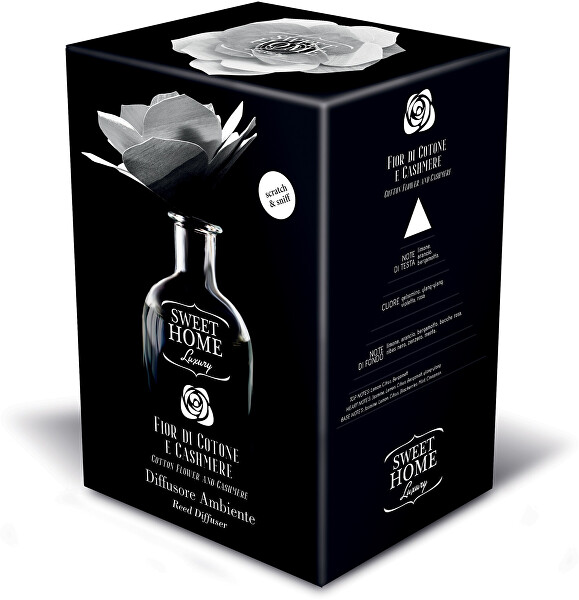SWEET HOME Parfémovaný difuzér Bavlna & Kašmír 250 ml