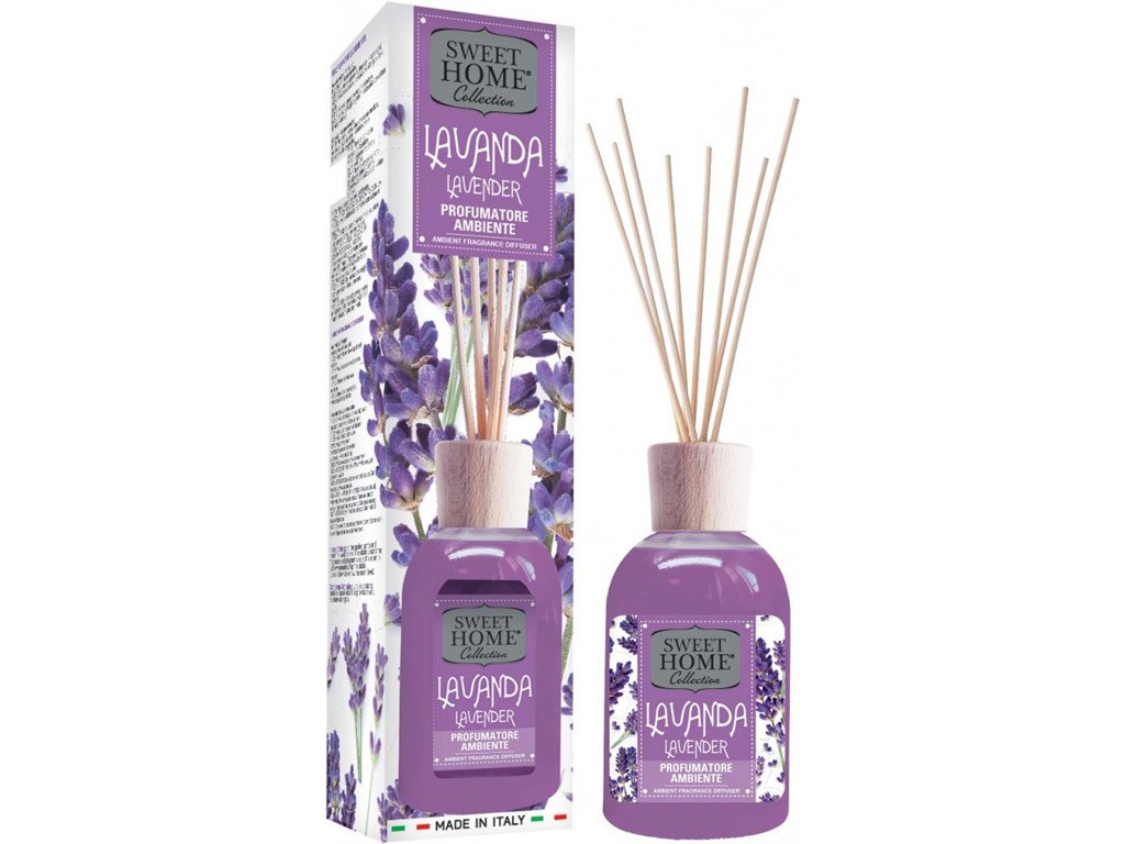 SWEET HOME – Aroma difuzér s  tyčinkami Levandule, 250ml