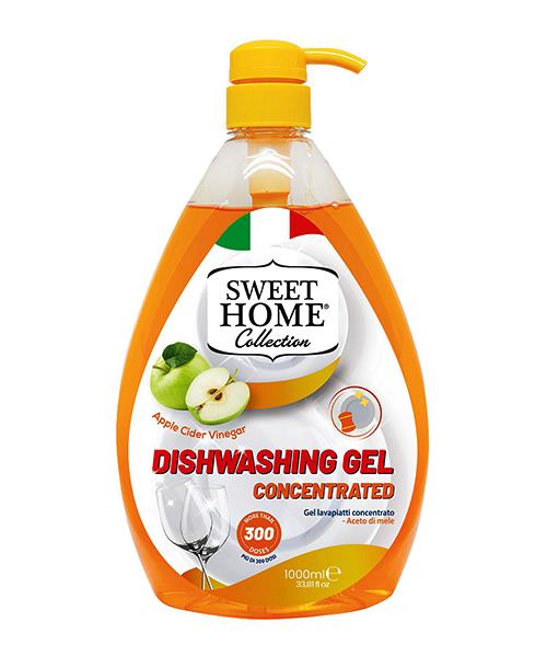 SWEET HOME Hustý jar na nádobí s vůní JABLEČNÉHO OCTA- 1000 ML