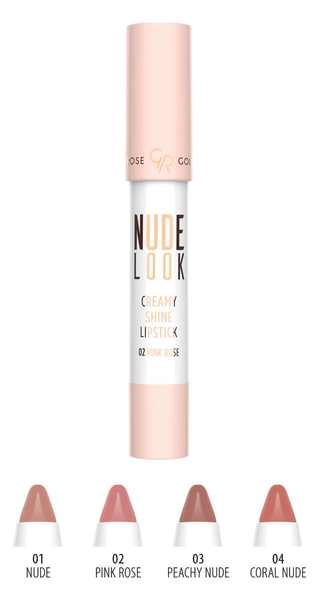 NUDE LOOK Creamy Shine Lipstick